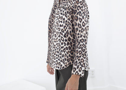 Madame L Blouse in Leopard (6707101597790)