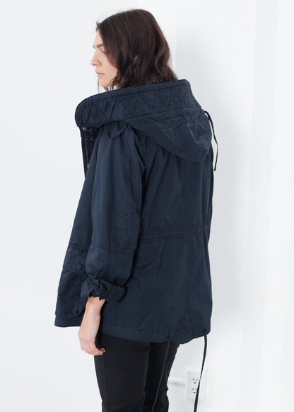 Marquee Coat in Steel (6707105169502)