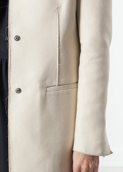 Tessuto Jacket in Cream (6707104972894)