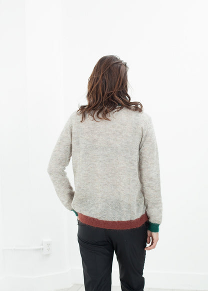 Deskle Cardigan in Heather (6707103924318)