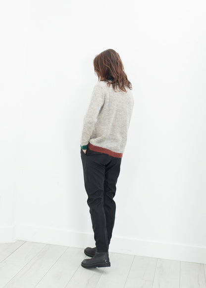 Girlfriend Trouser in Black (6707099795550)