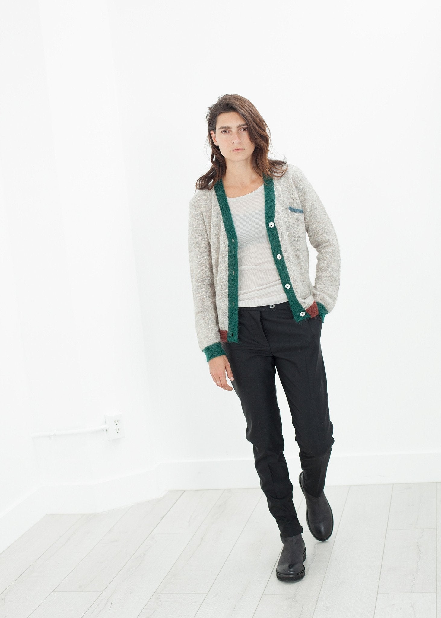 Girlfriend Trouser in Black (6707099795550)