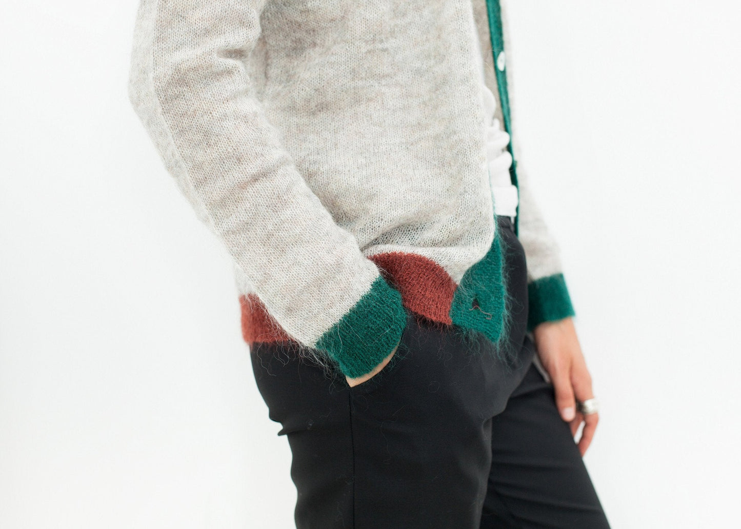 Deskle Cardigan in Heather (6707103924318)