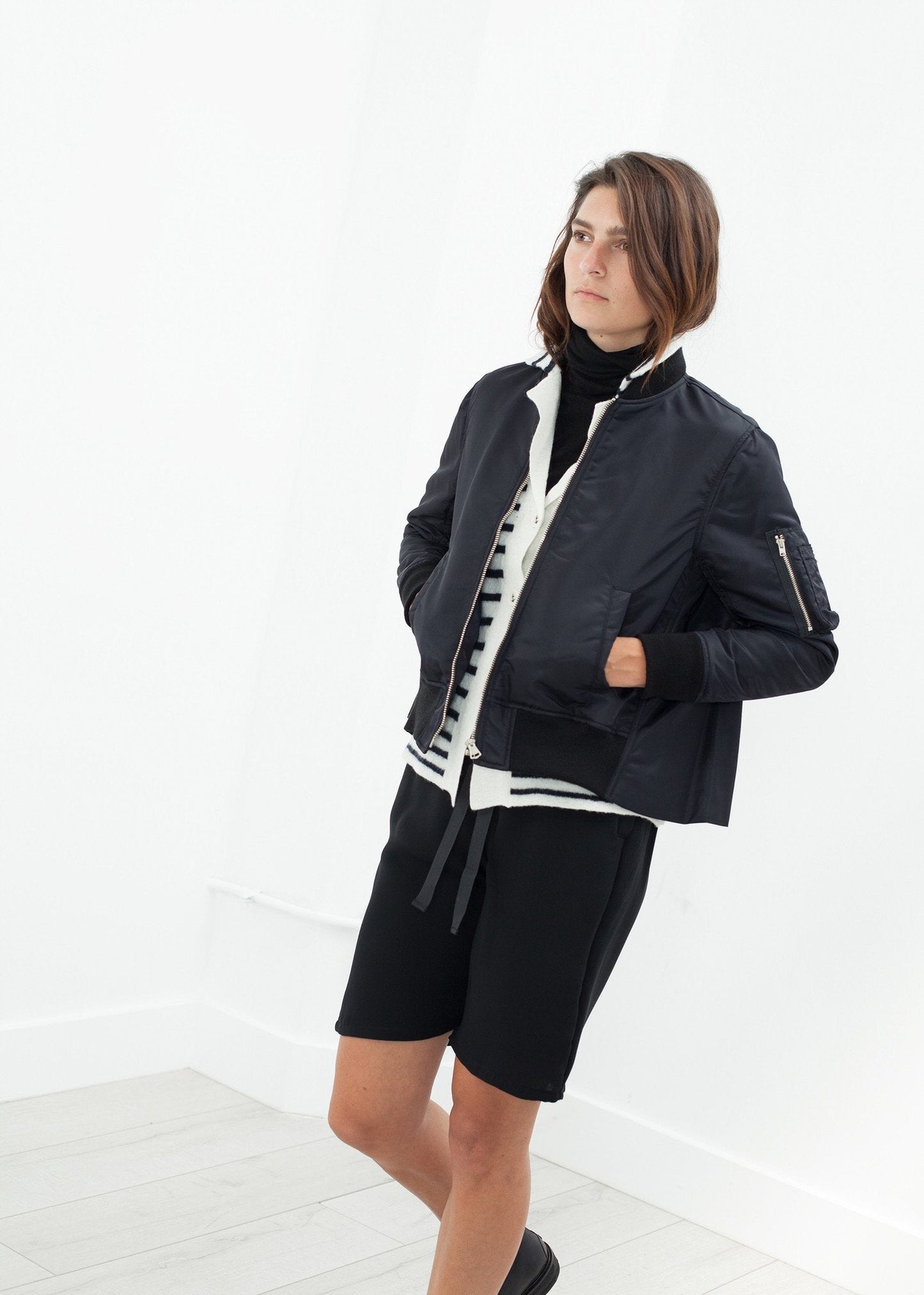 Swing Bomber in Black (6707100221534)