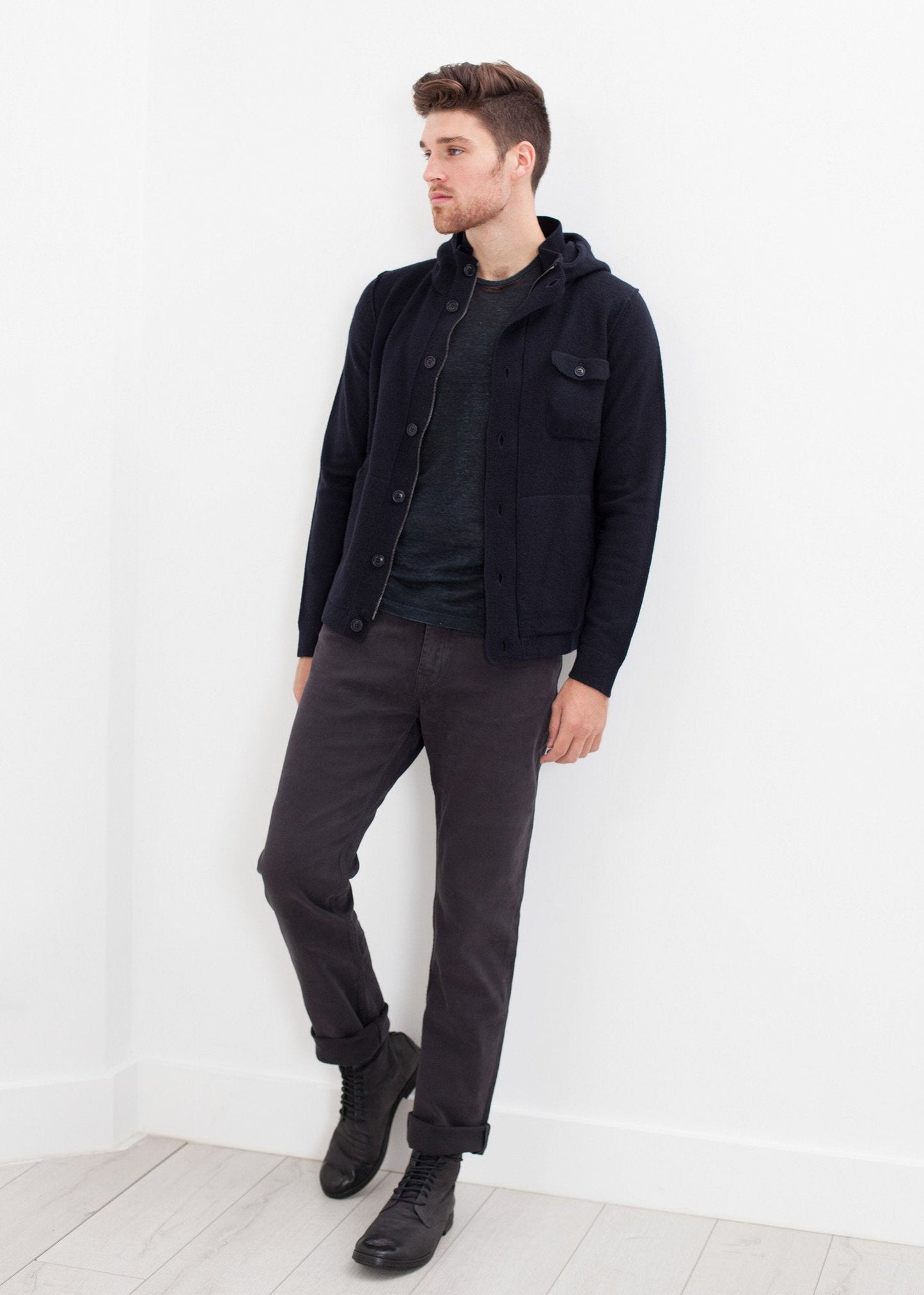 Hubbard Jacket in Navy (6707098812510)