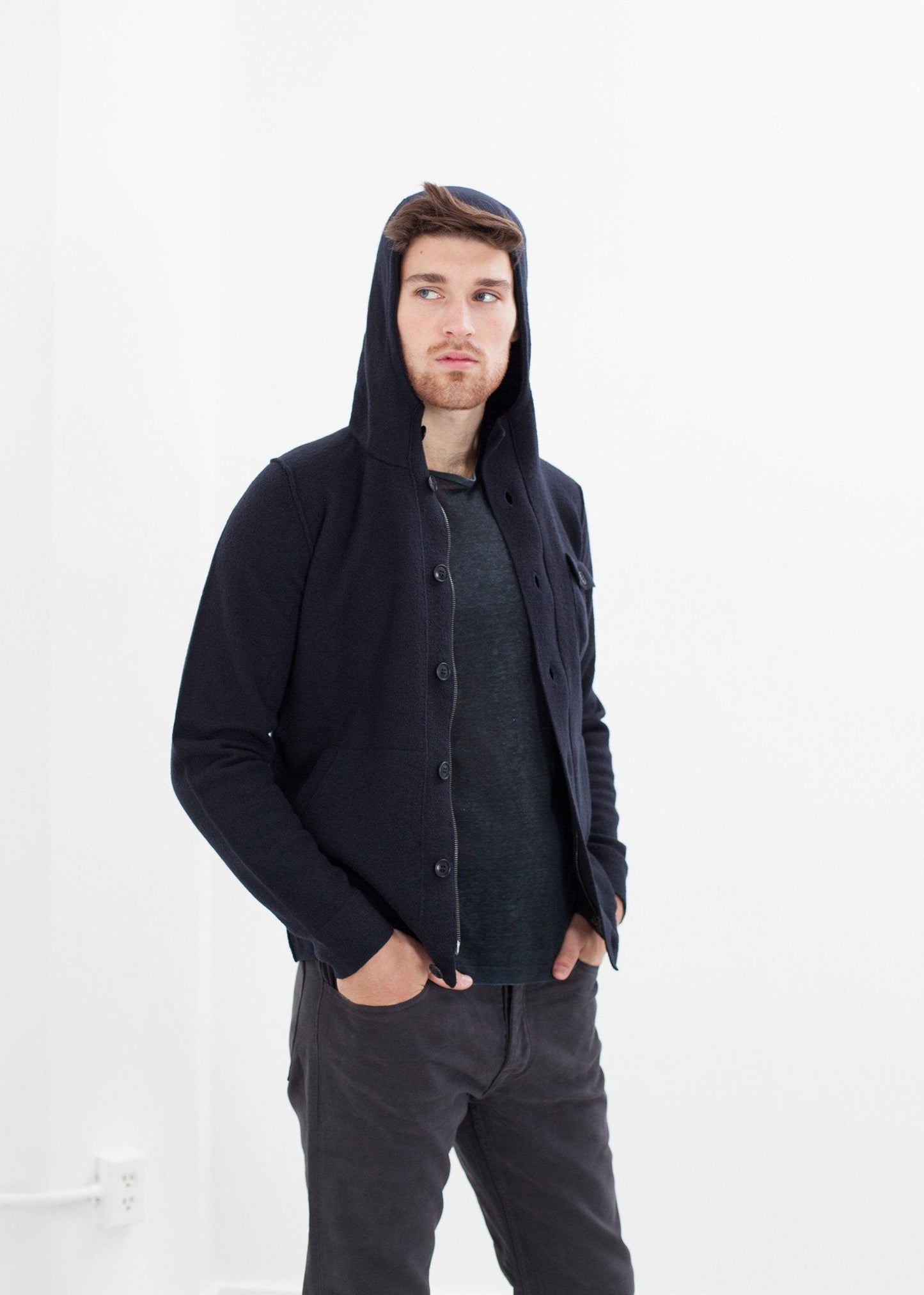 Hubbard Jacket in Navy (6707098812510)