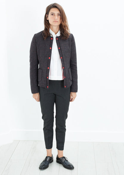Camelia Reversible Jacket in Black/Red (6707096322142)