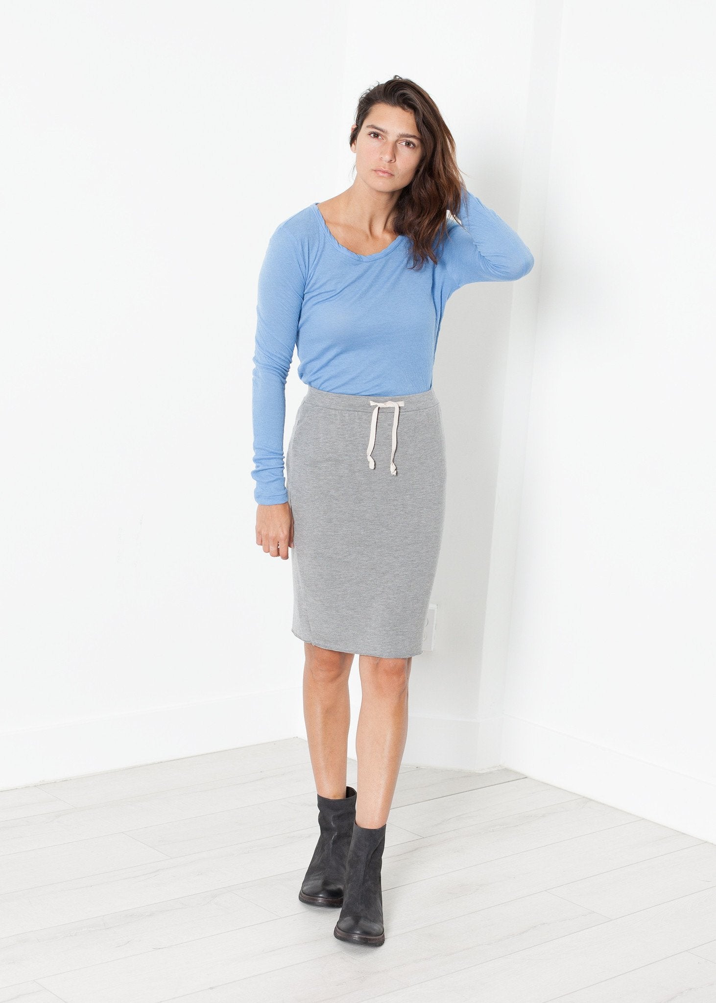 Tencel Jersey Mini in Heather Grey (6707099467870)