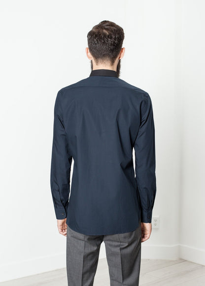 Camicia Classic Shirt in Navy (6707102842974)