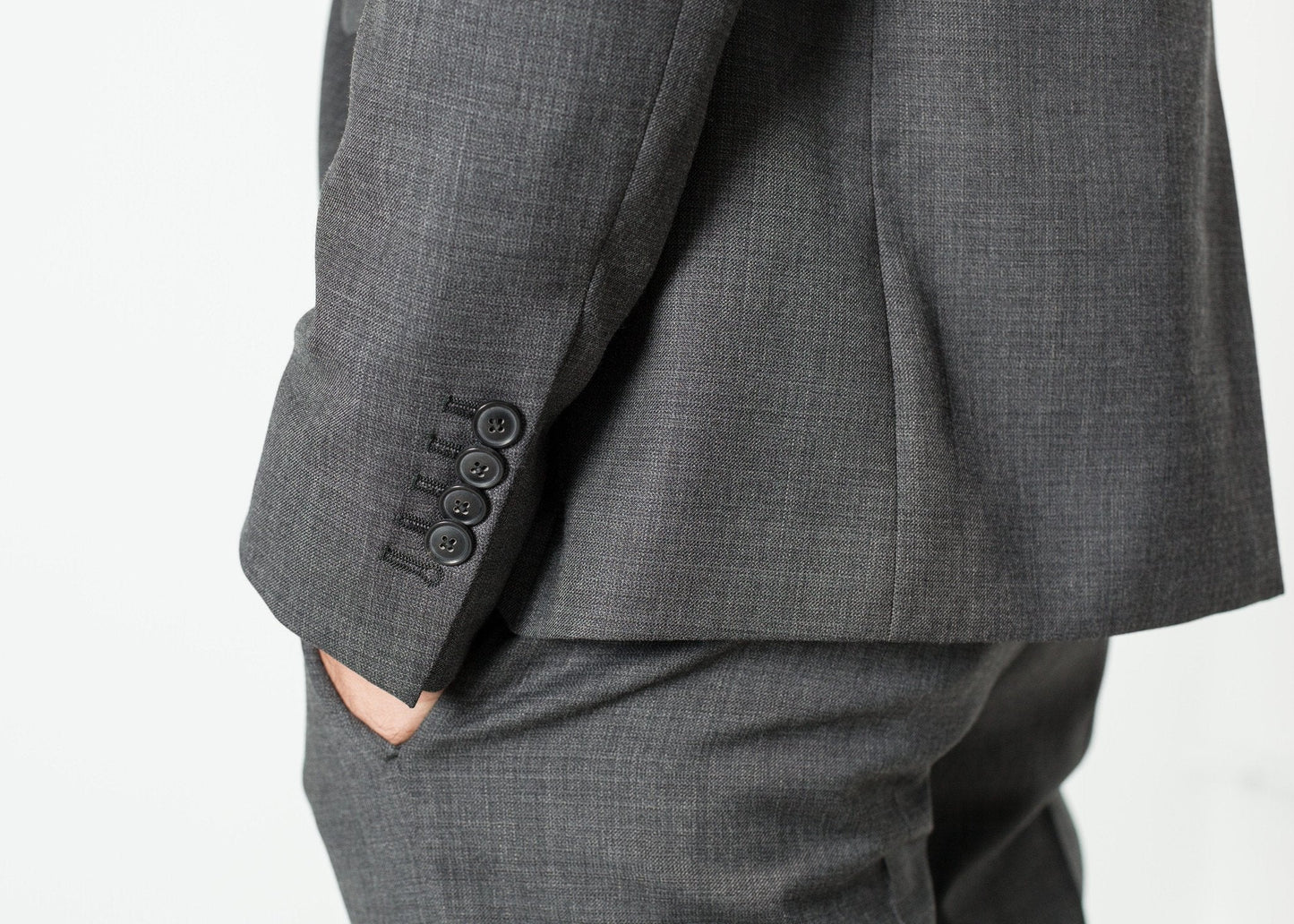 Men's Completo Suit in Grey (6707102777438)