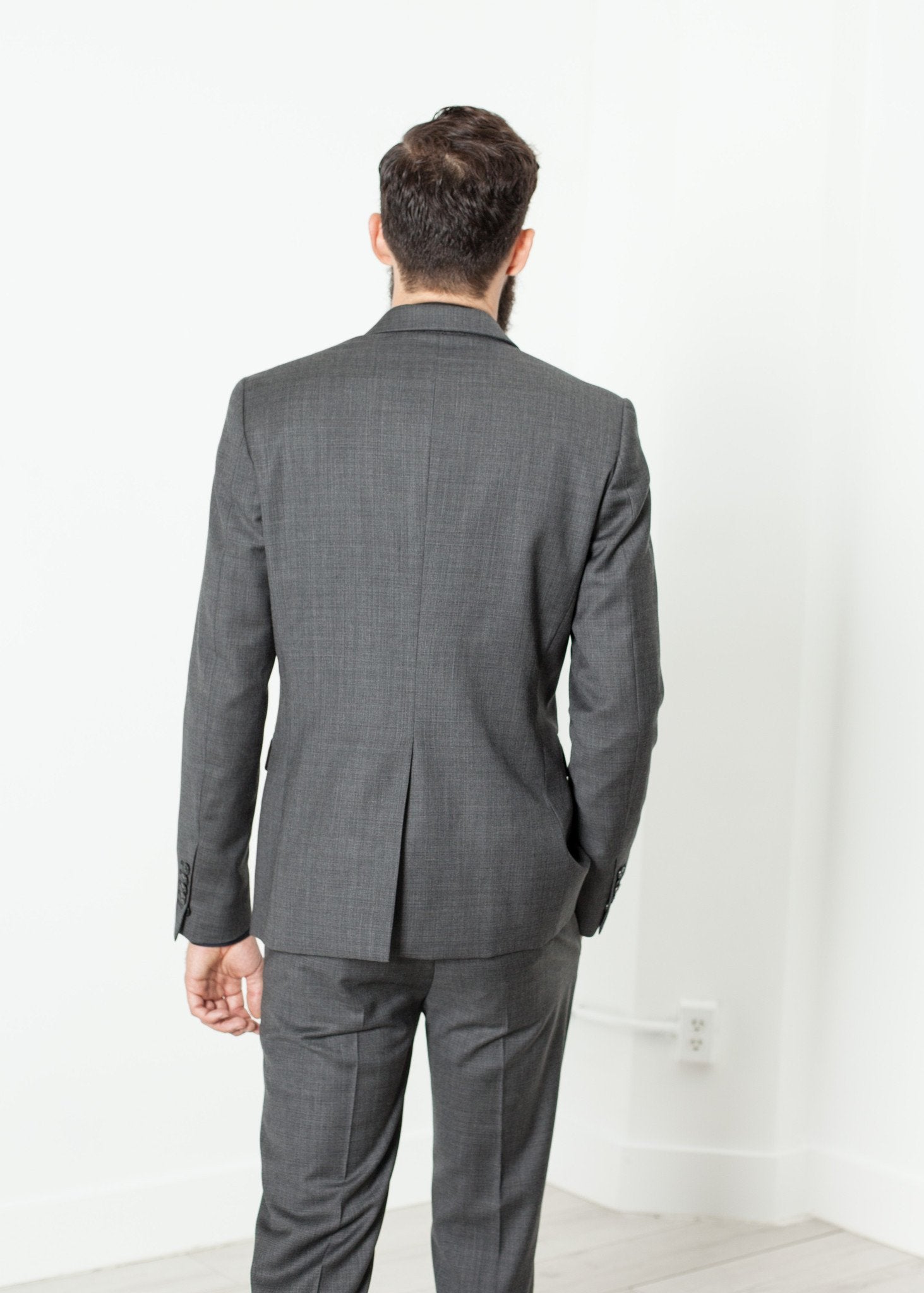 Men's Completo Suit in Grey (6707102777438)
