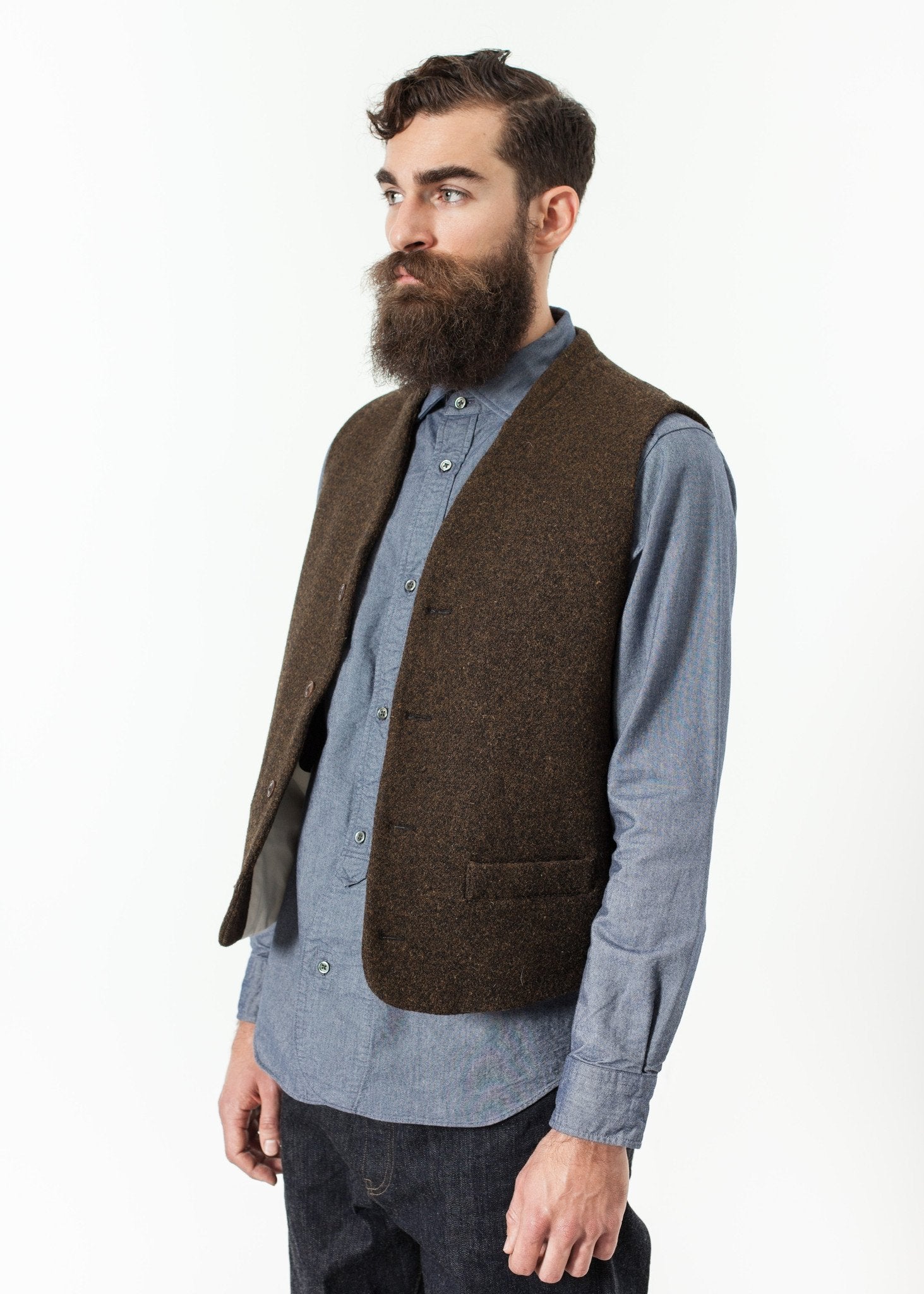 Kobe Vest in Brown (6707097698398)