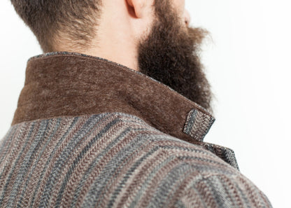 Watercolor Sport Jacket in Brown/Blue (6707099566174)