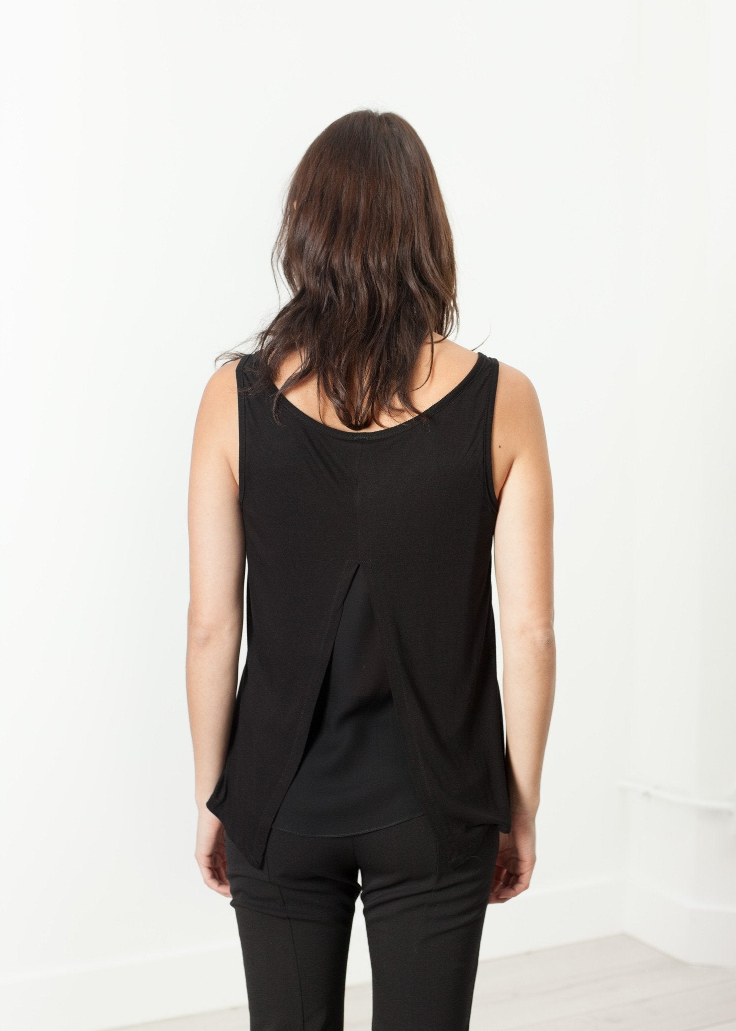 Brandy Tank in Black (6707105628254)