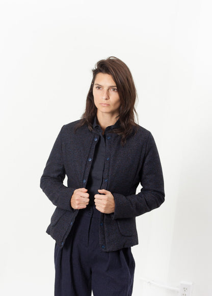 Camelia Reversible Jacket in Navy/Blue (6707096354910)