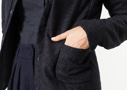 Camelia Reversible Jacket in Navy/Blue (6707096354910)