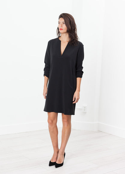 A-Line Pocket Shift in Black (6707102122078)