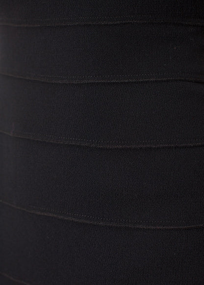 Asymmetric Dress in Black (6707106709598)