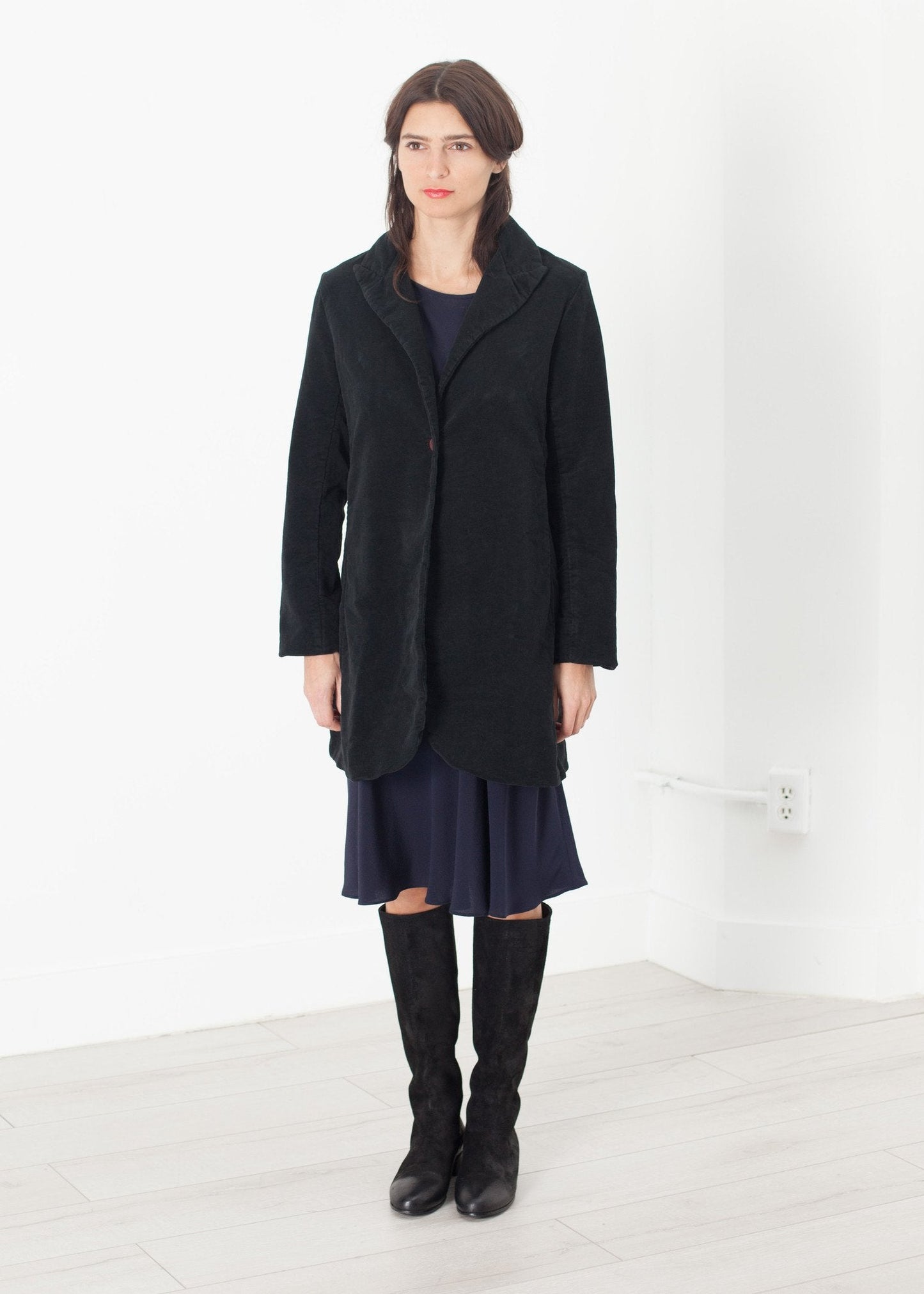 Griffon Coat in Black (6707095273566)