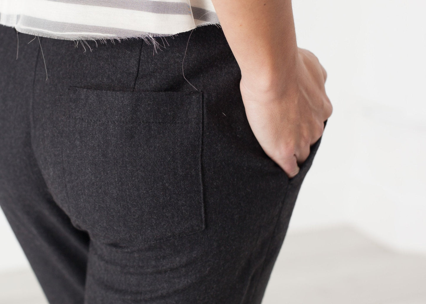 Eda Pants in Black (6707095535710)