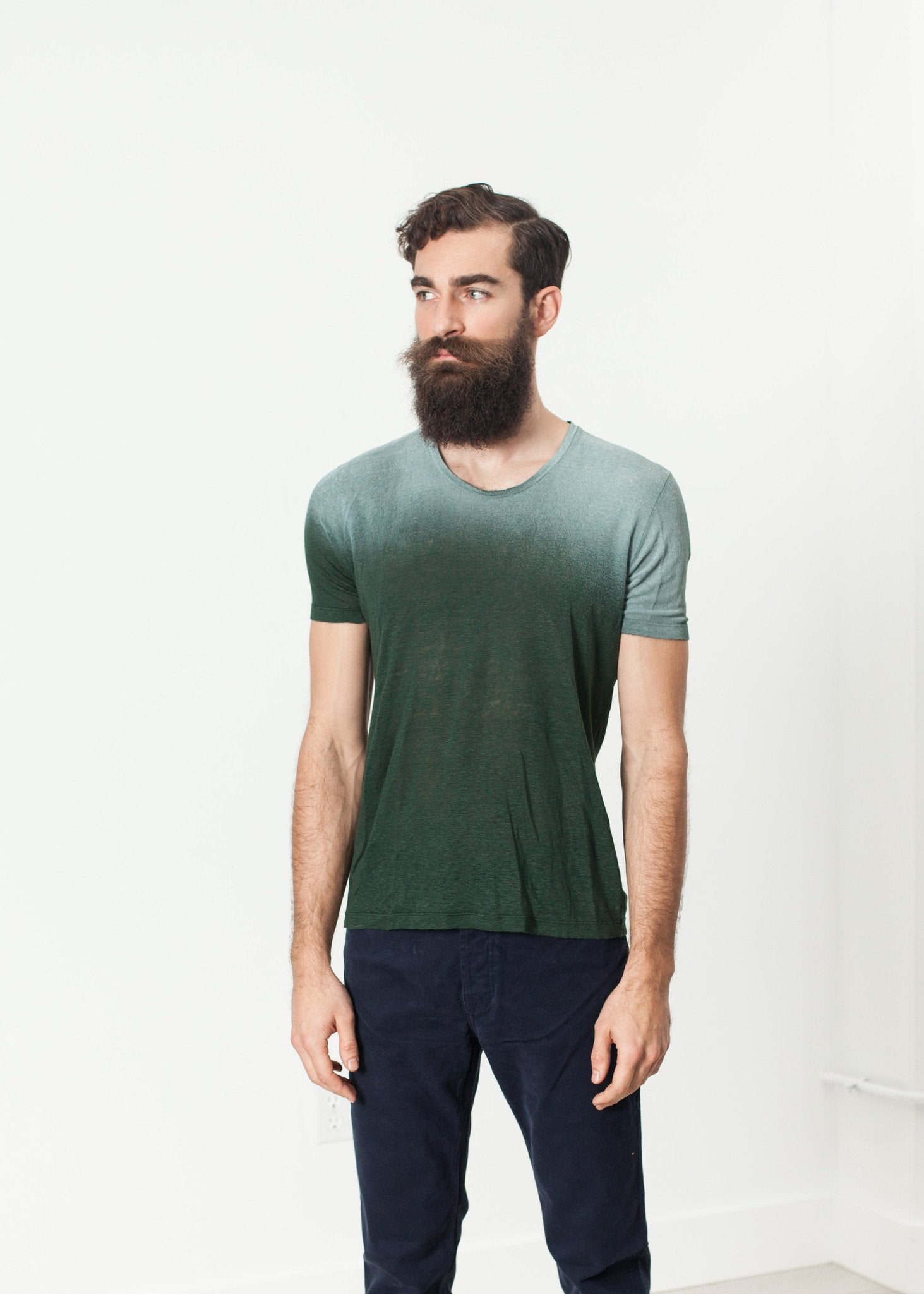 Overprint T-Shirt in Green (6707106938974)