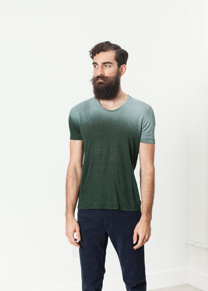 Overprint T-Shirt in Green (6707106938974)