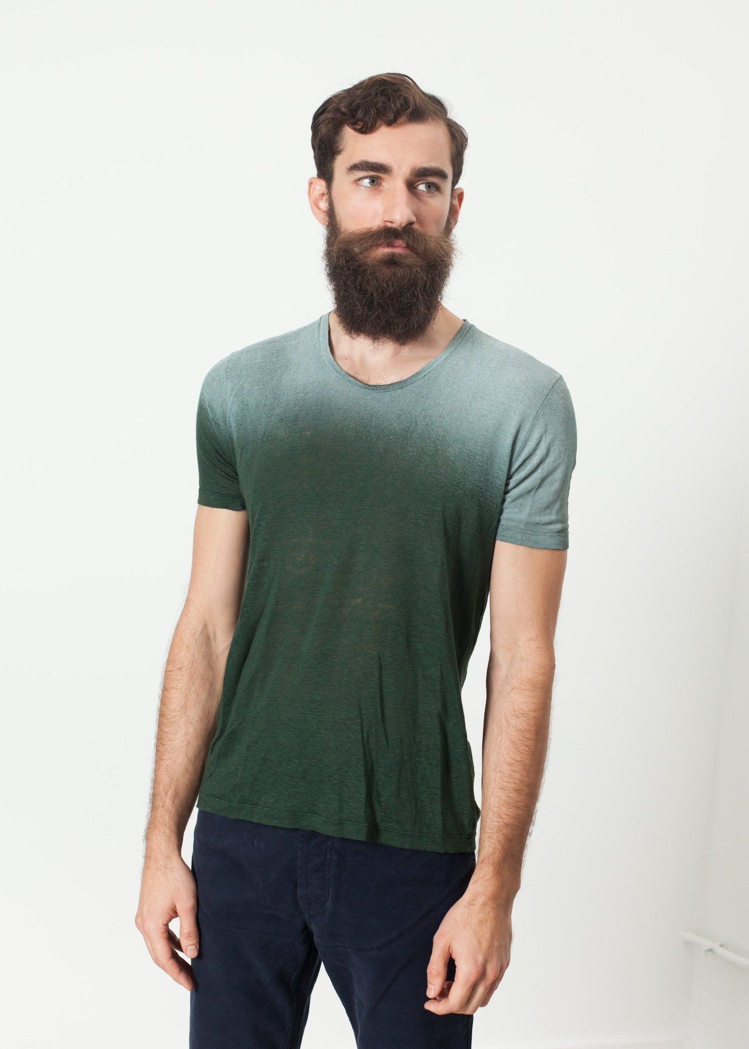 Overprint T-Shirt in Green (6707106938974)