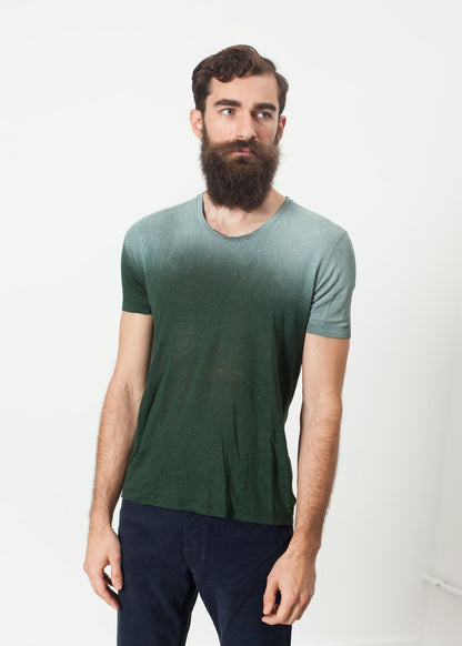 Overprint T-Shirt in Green (6707106938974)