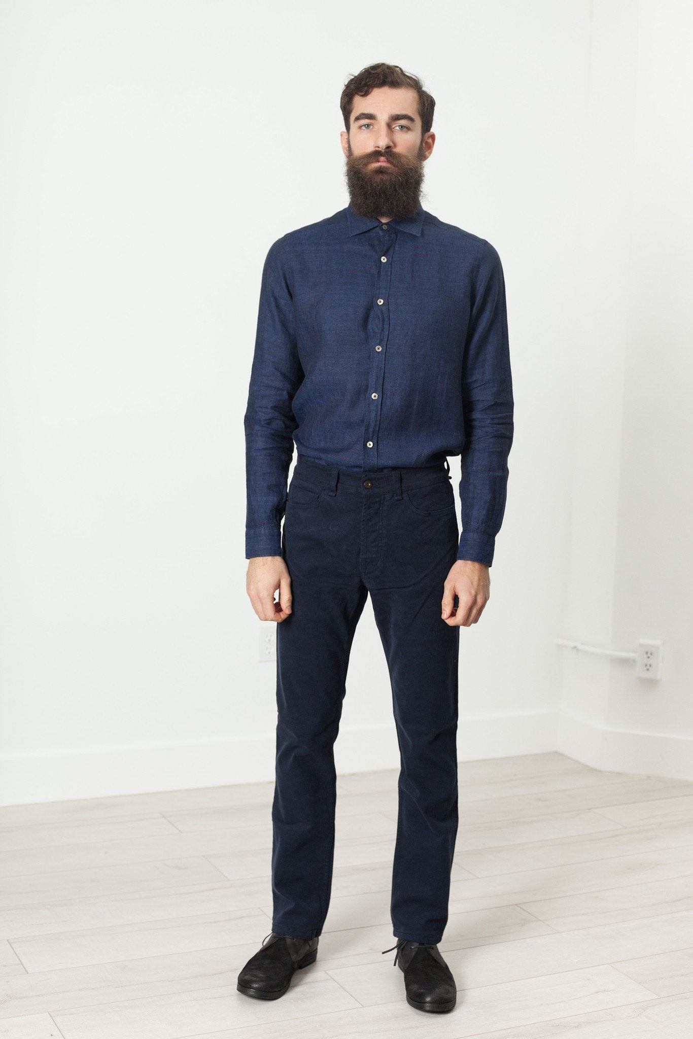 Alex Twill Pant in Navy (6707099205726)