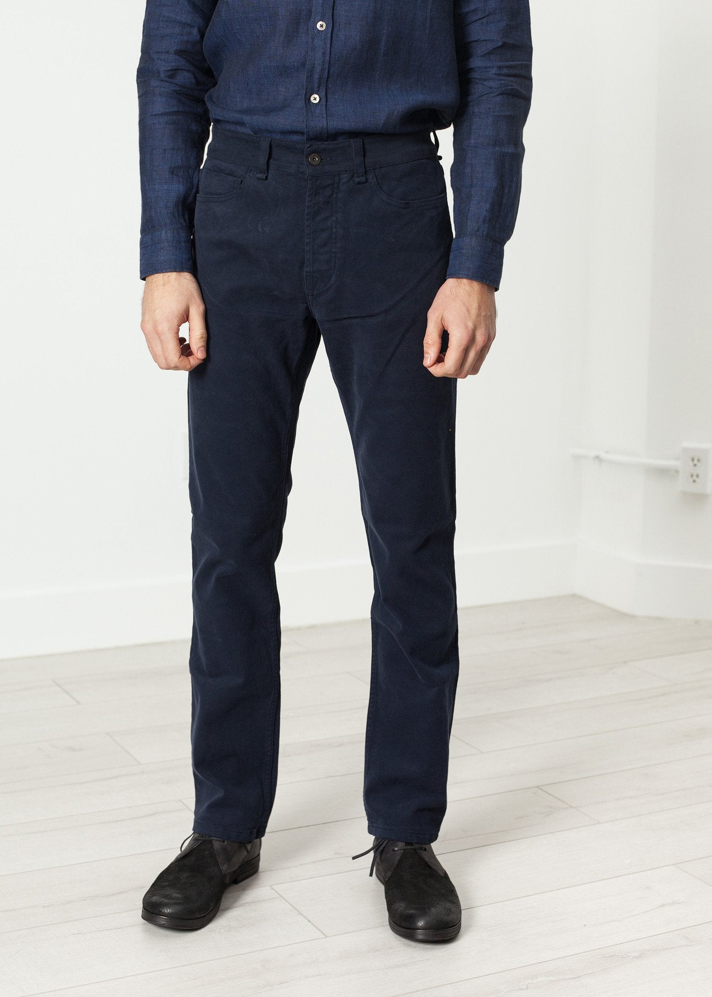 Alex Twill Pant in Navy (6707099205726)