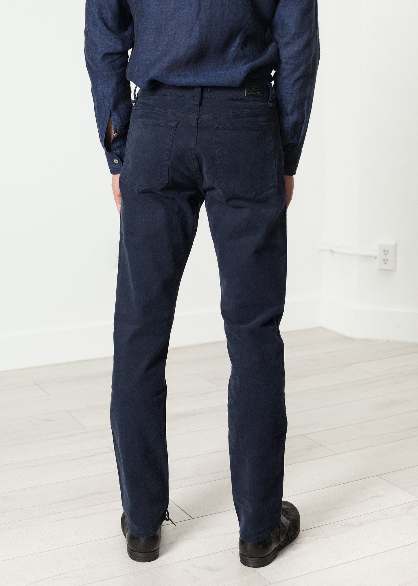 Alex Twill Pant in Navy (6707099205726)