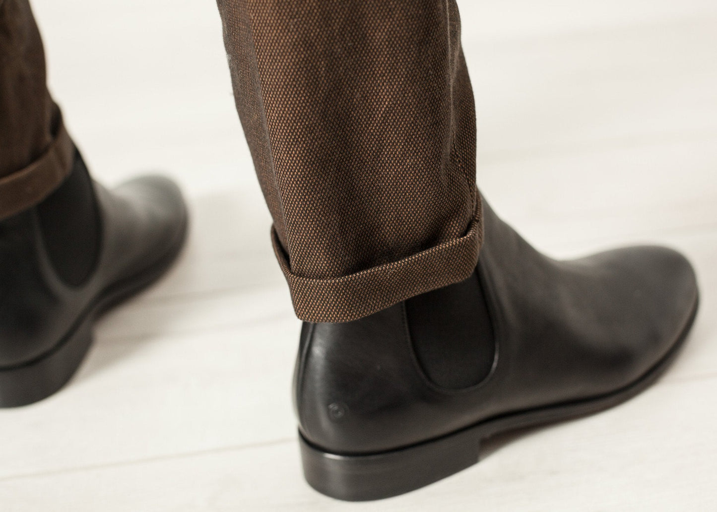 Diamond Weave Trouser in Hazel (6707099664478)