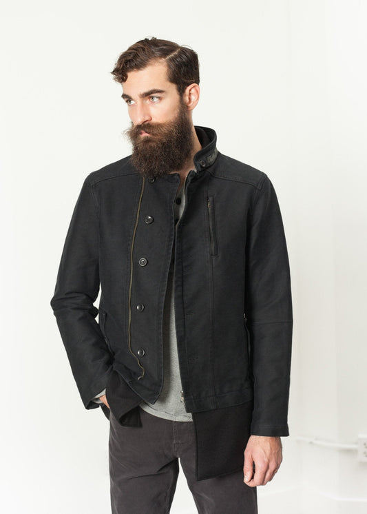 Morten Jacket in Black (6707097403486)