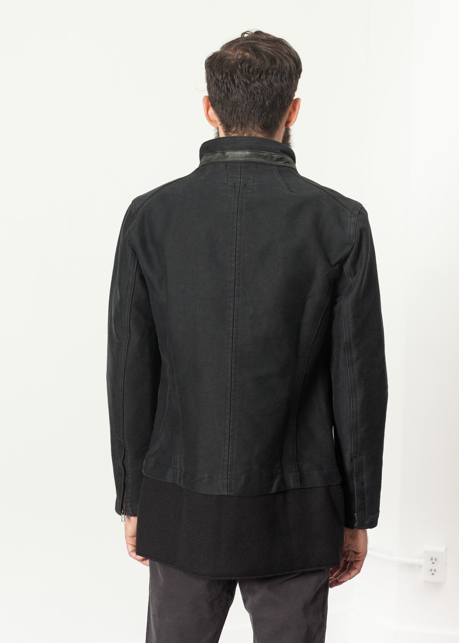 Morten Jacket in Black (6707097403486)