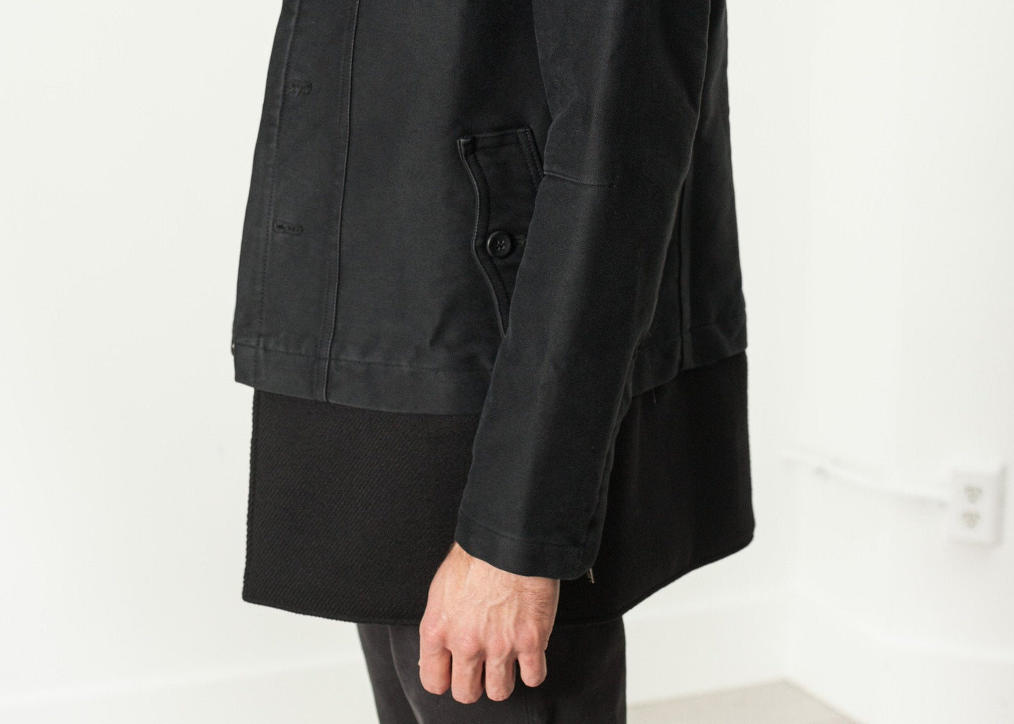 Morten Jacket in Black (6707097403486)