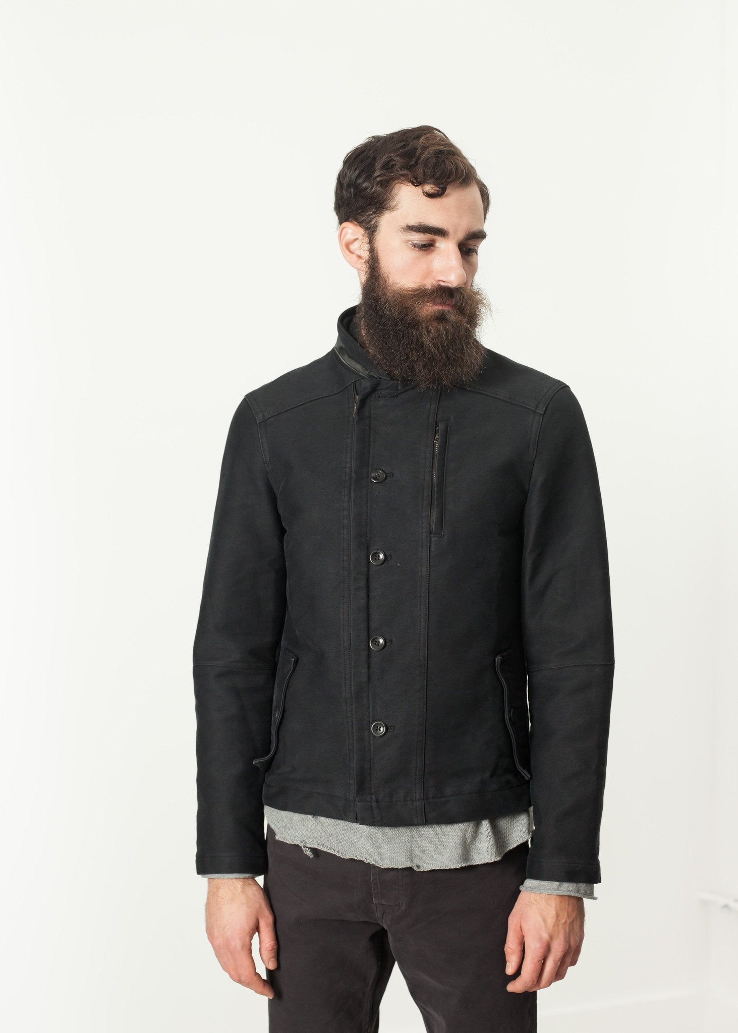Morten Jacket in Black (6707097403486)