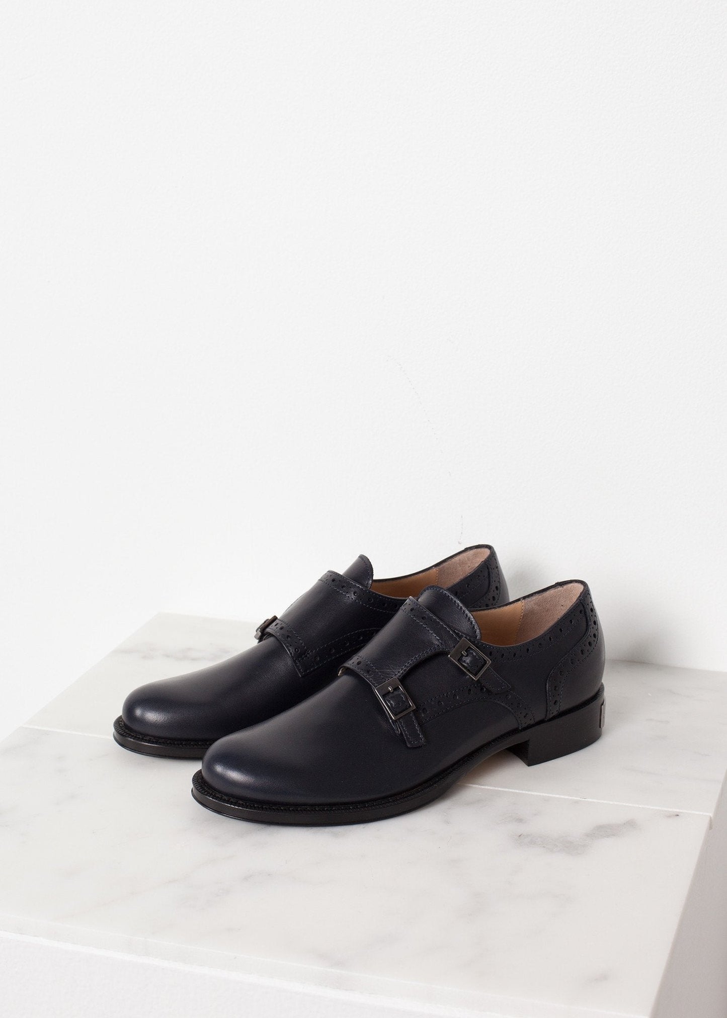 Buckle Shoe in Navy (6707089014878)
