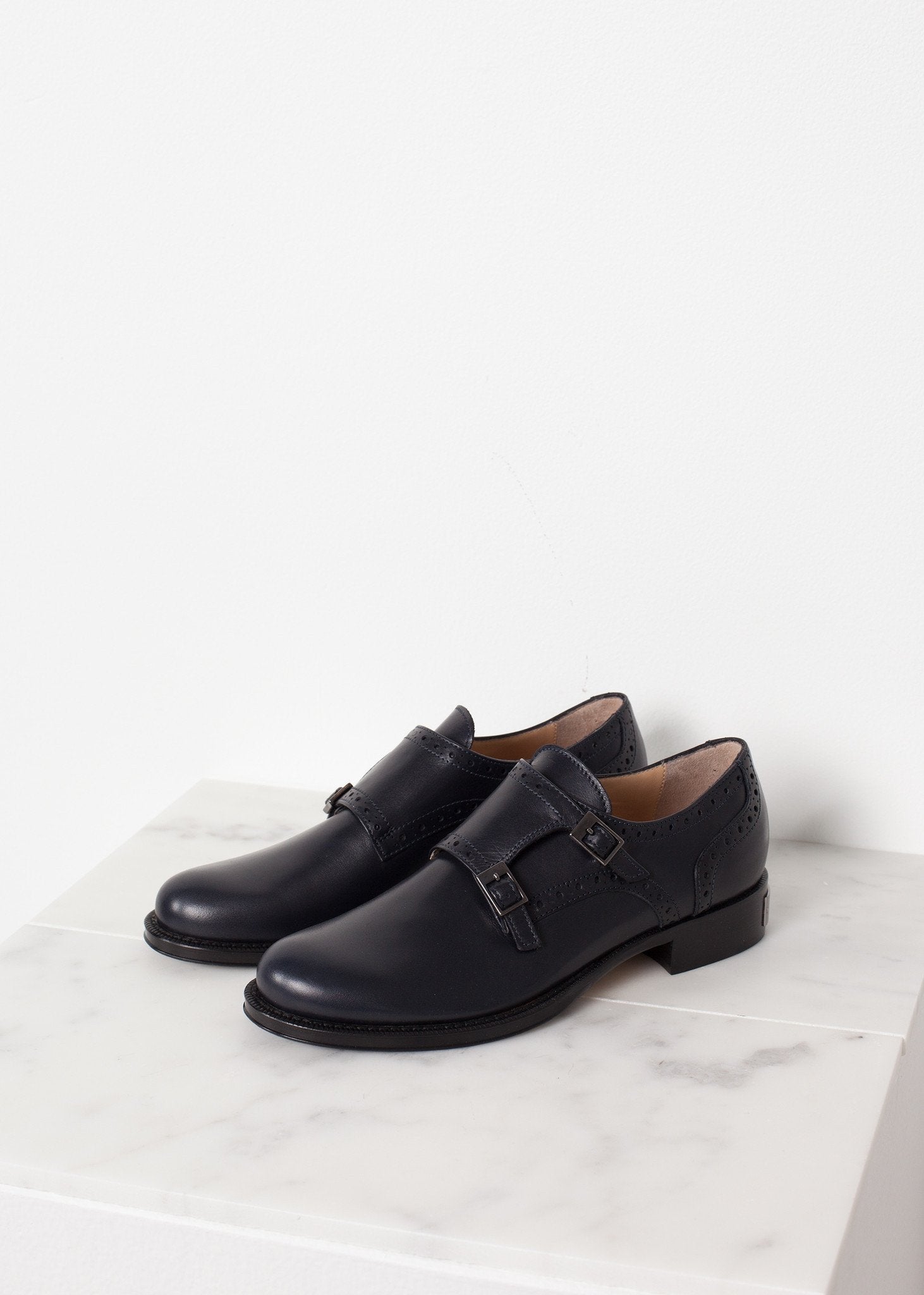 Buckle Shoe in Navy (6707089014878)