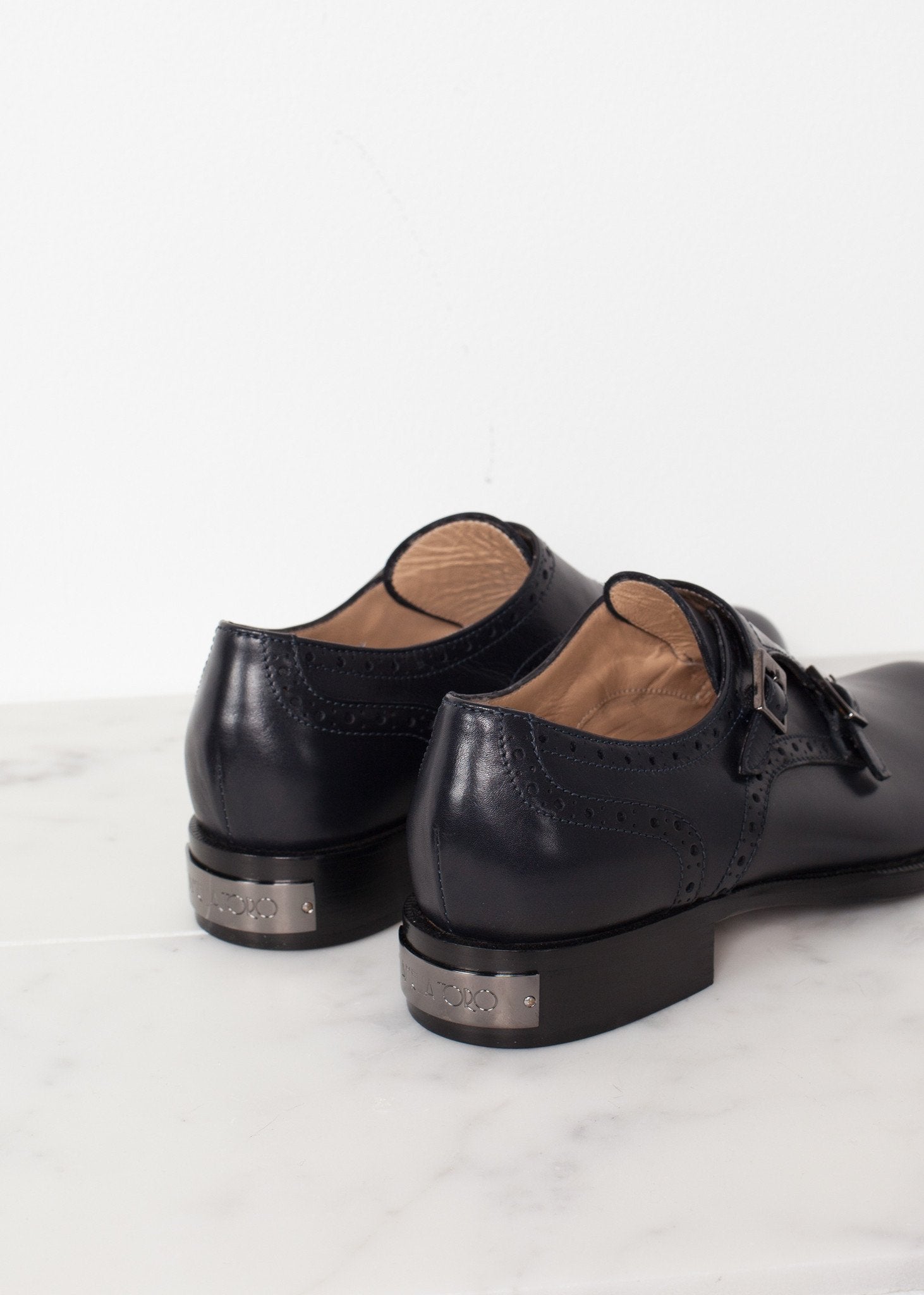 Buckle Shoe in Navy (6707089014878)