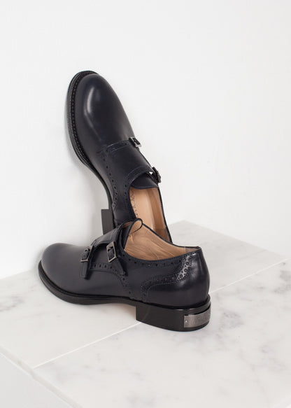 Buckle Shoe in Navy (6707089014878)