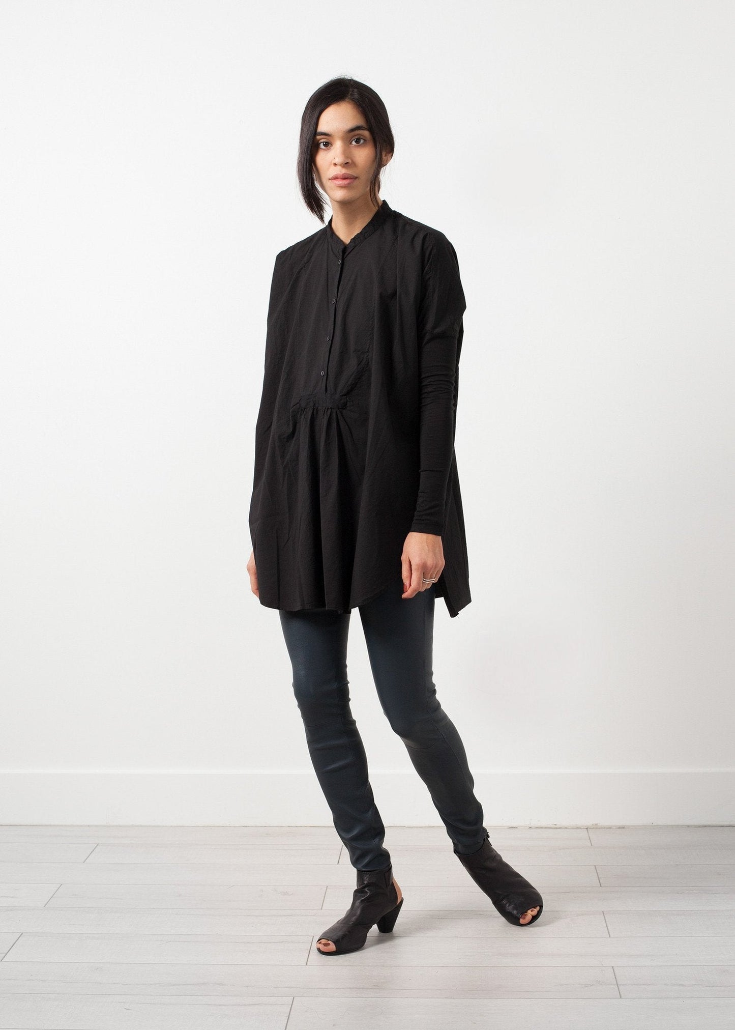 Oversized Bibbed Blouse (6707079020638)