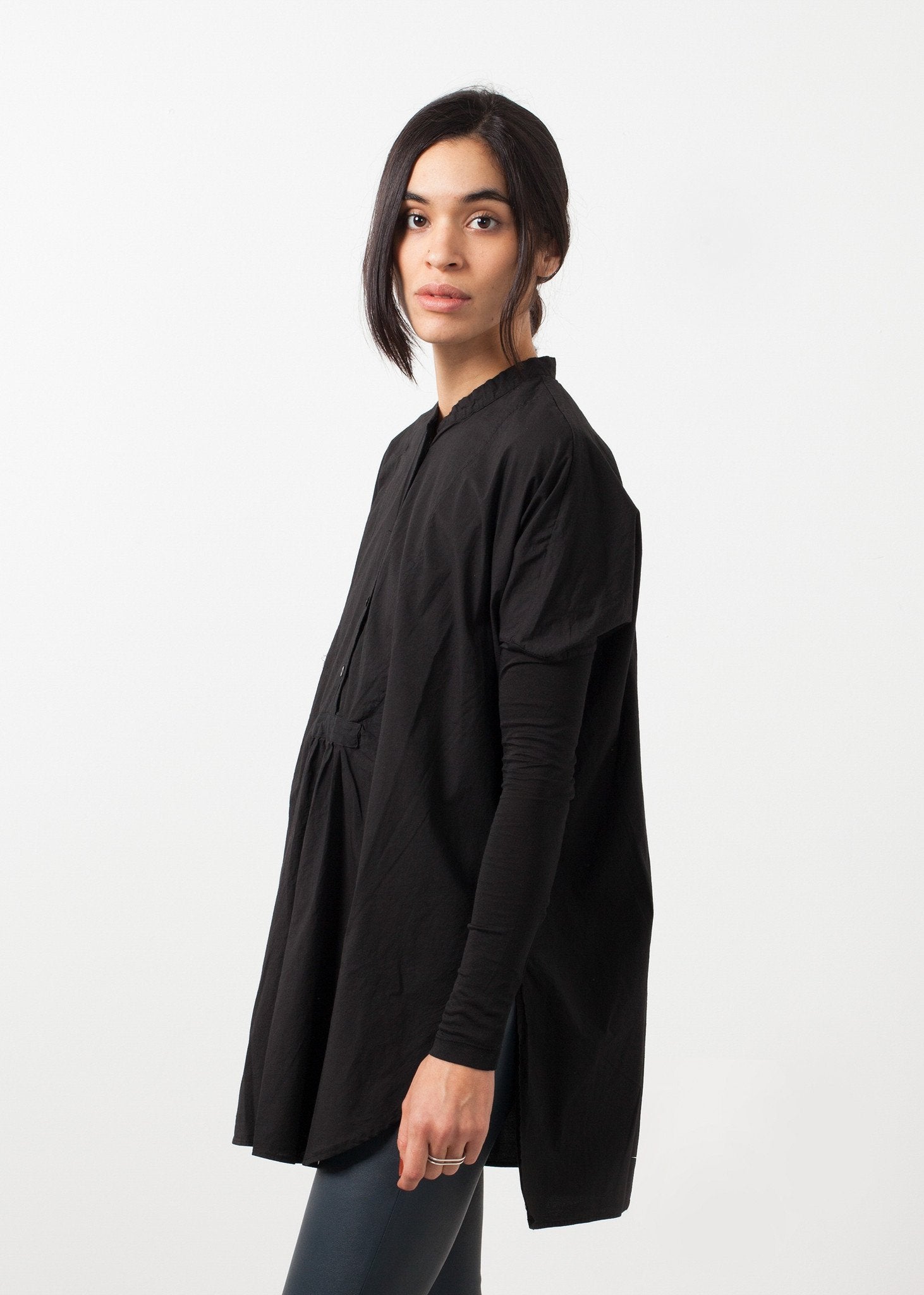 Oversized Bibbed Blouse (6707079020638)