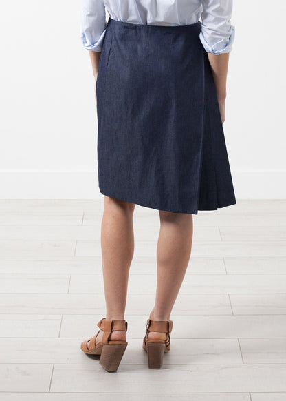 Side Pleat Skirt (6707077513310)