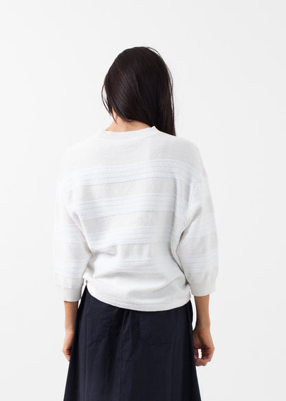 Wide Stripe Sweater (6707072696414)