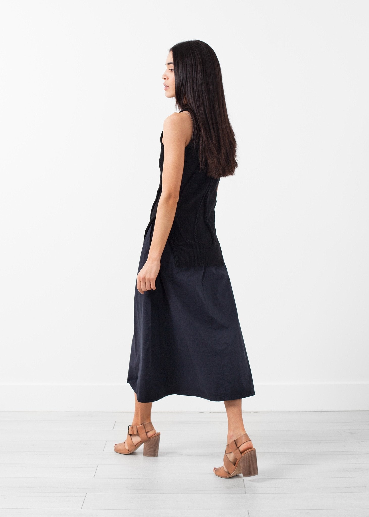 Curved Stripe Knit Tank (6707072729182)