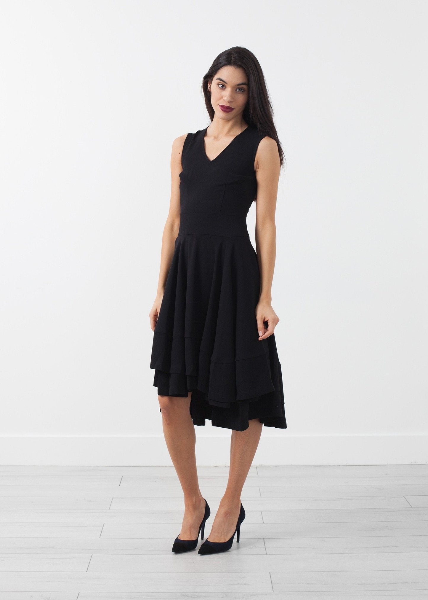 V-Neck Dress (6707092389982)