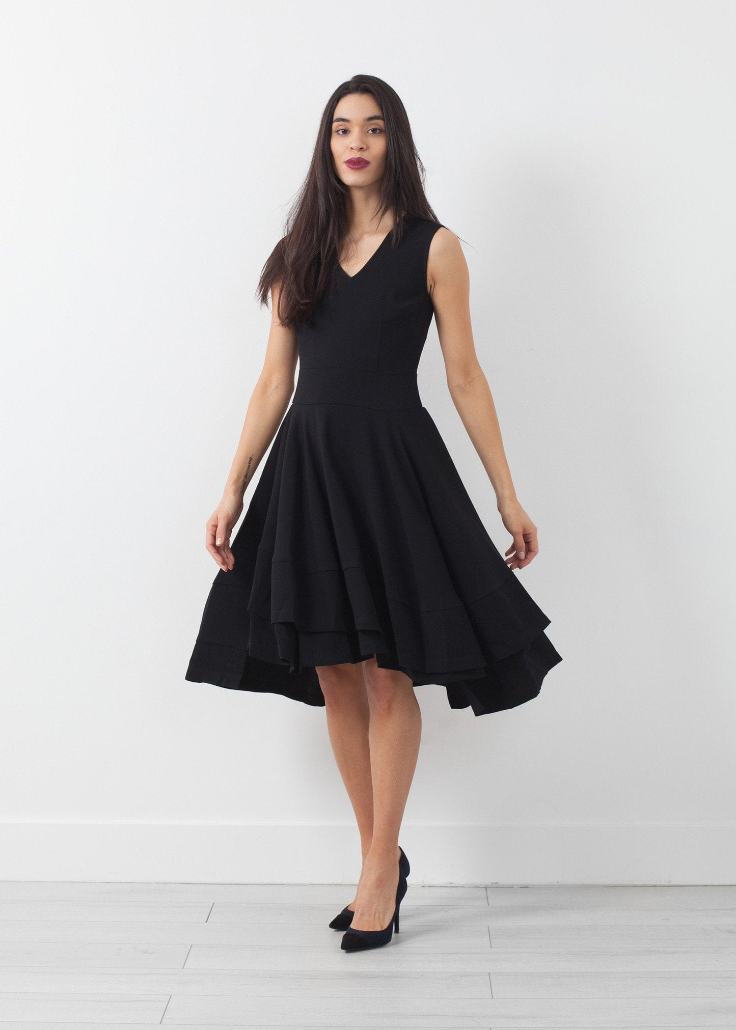 V-Neck Dress (6707092389982)