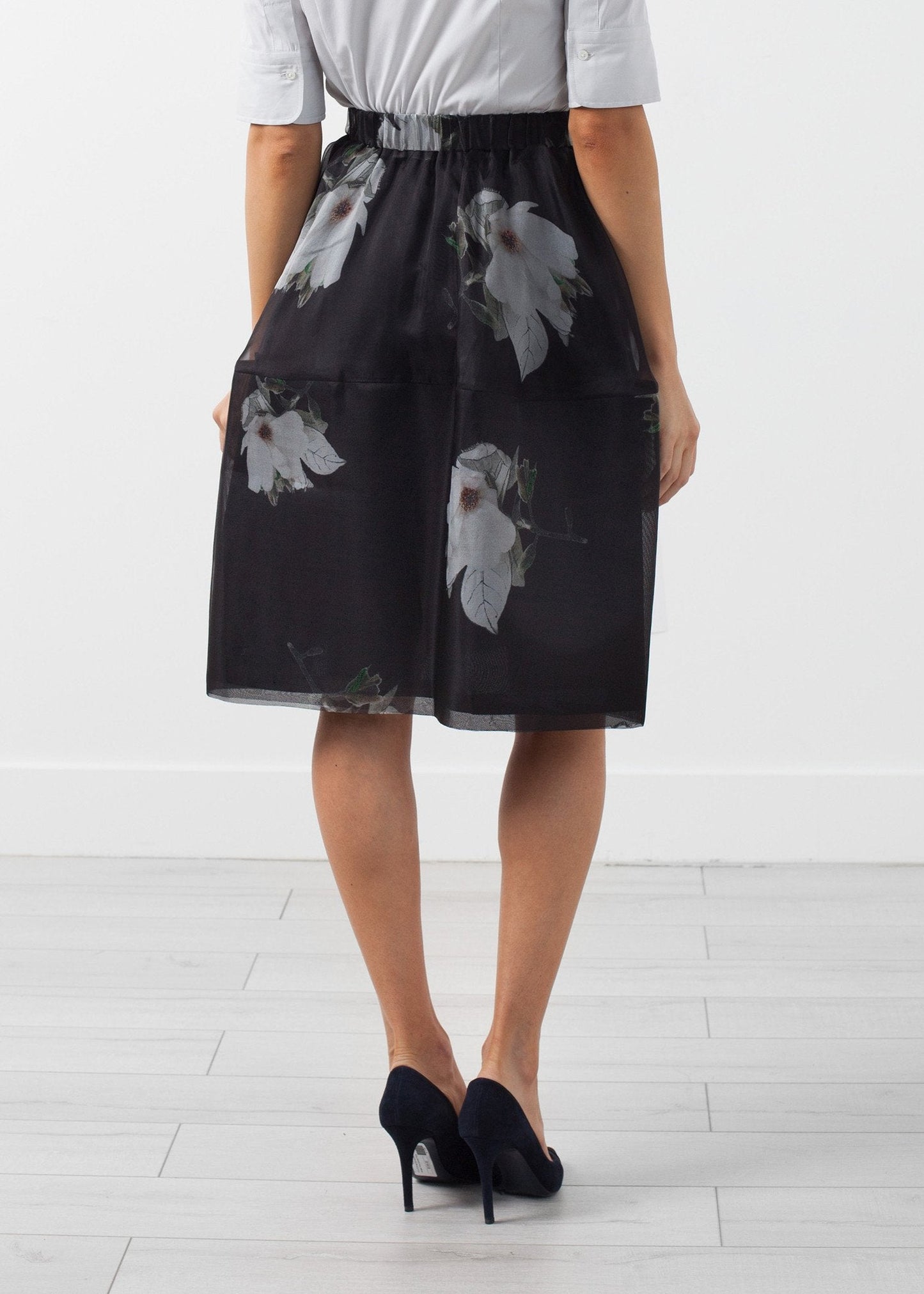 Short Silk Skirt (6707092291678)
