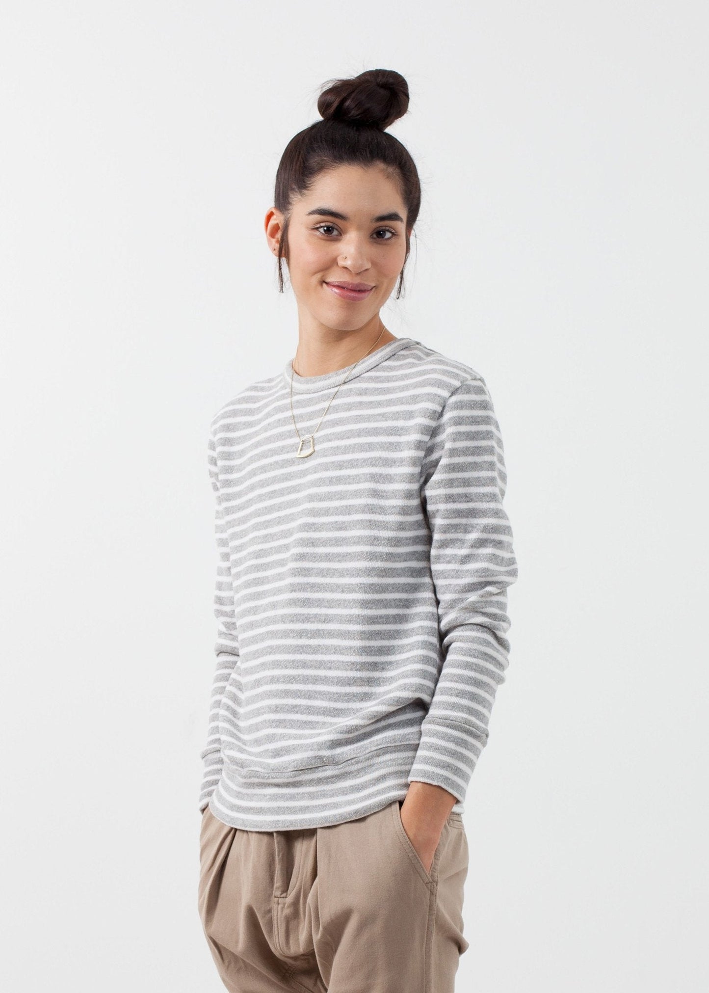 Striped Pullover (6707072368734)