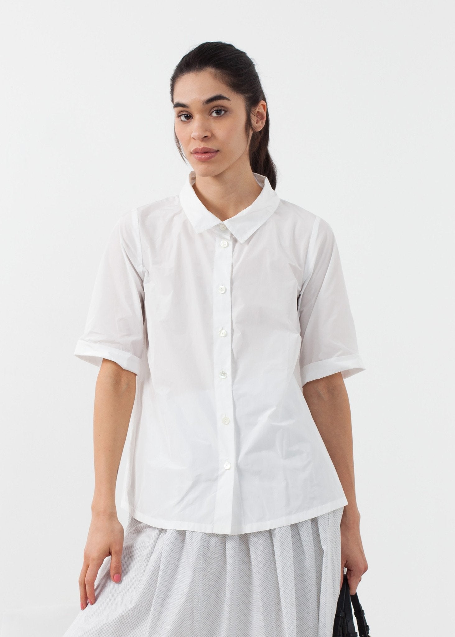 Short Sleeve Button Up (6707070369886)